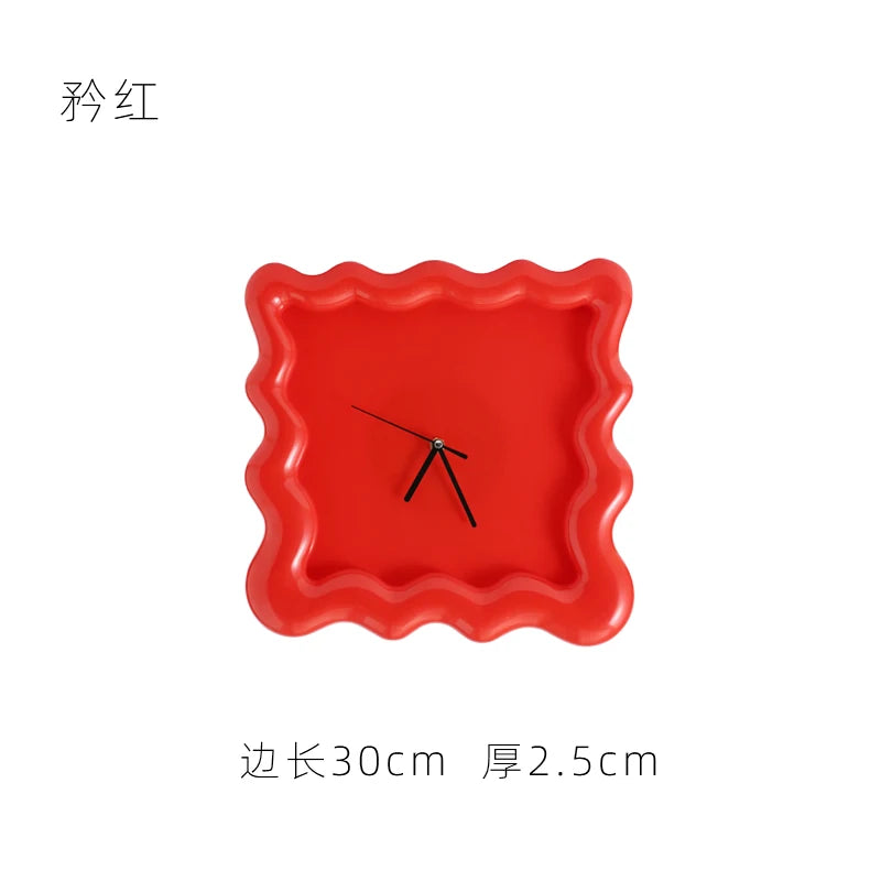 Horloge murale "Biscuit Crème" – Croquante jusqu’au mur !