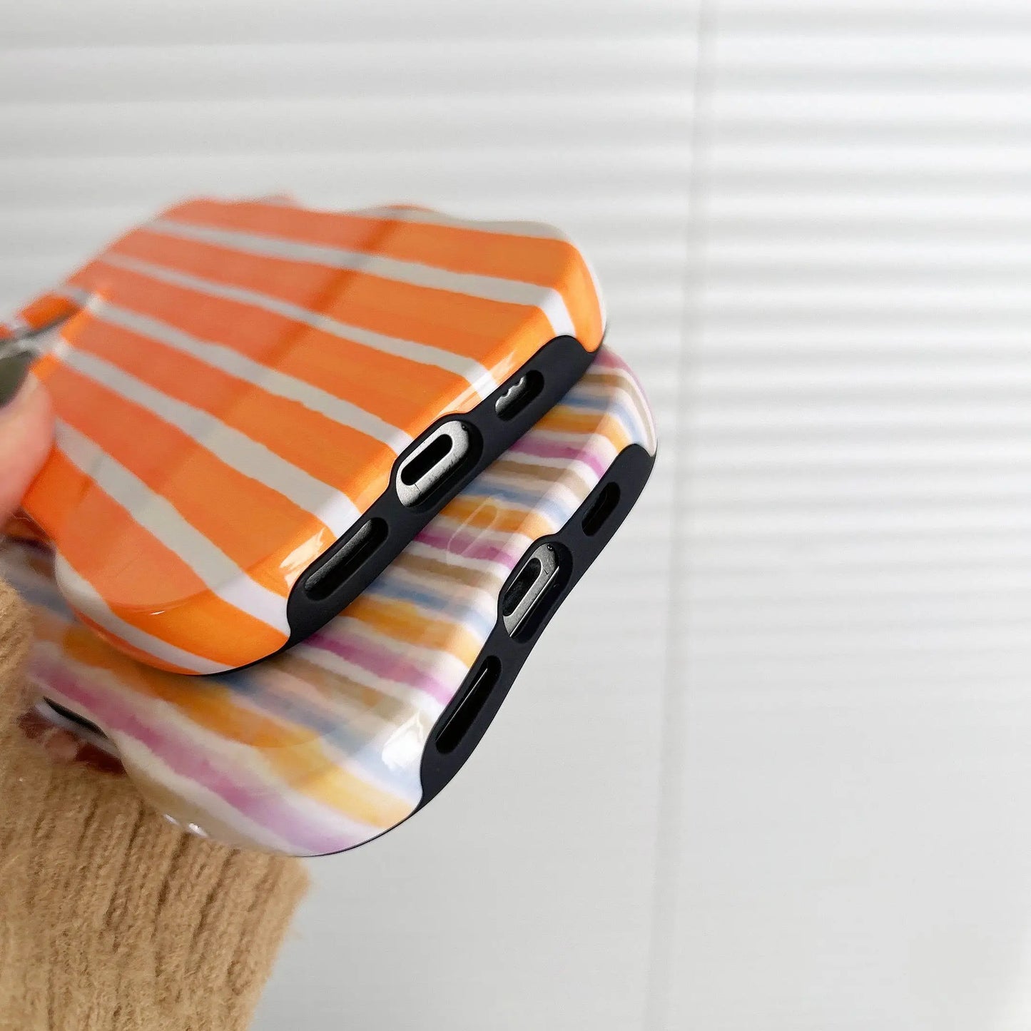 Coque Téléphone Rayures – Compatible iPhone