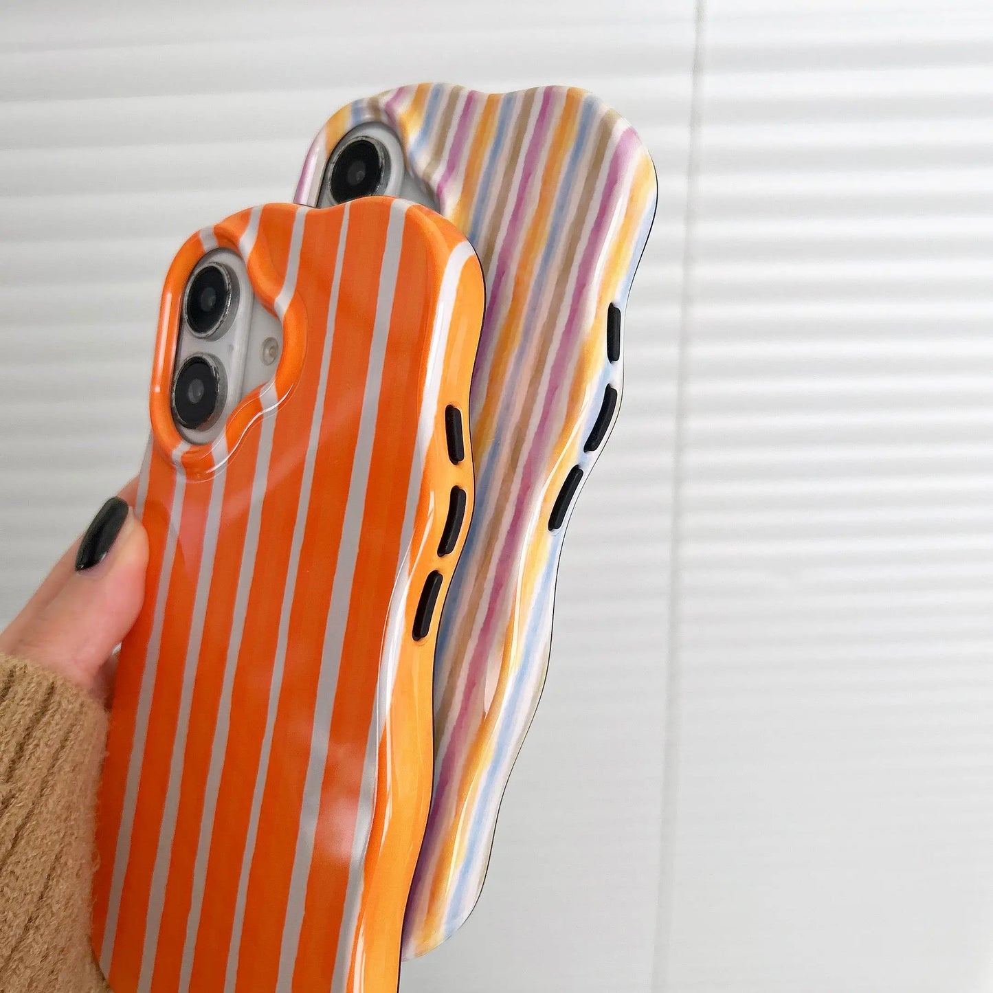 Coque Téléphone Rayures – Compatible iPhone